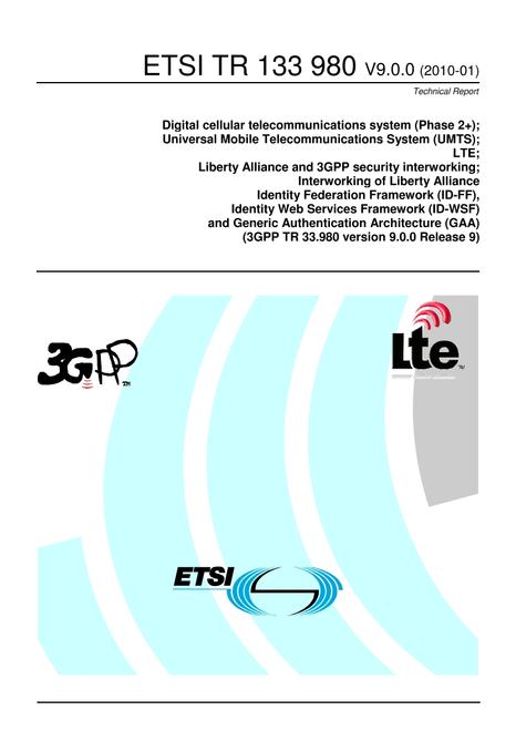 ETSI TR 133 980