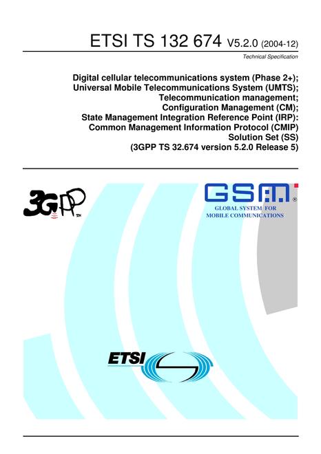 ETSI TS 132 674