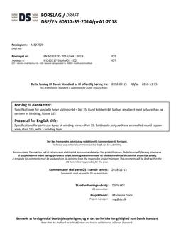 DANSK DSF/EN 60317-35/PRA1