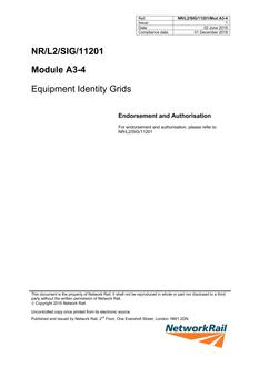NR NR/L2/SIG/11201/MOD A3-4 ISSUE 1