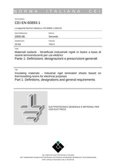 CEI EN 60893-1