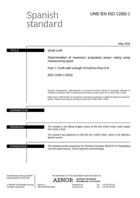 AENOR UNE-EN ISO 11592-1