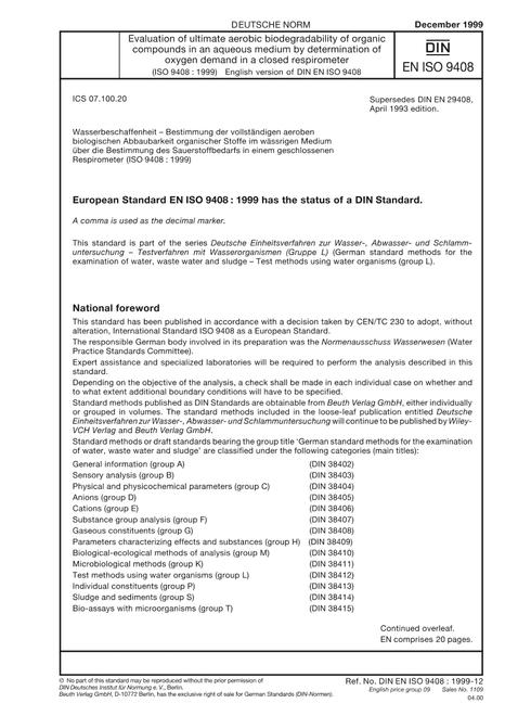 DIN EN ISO 9408