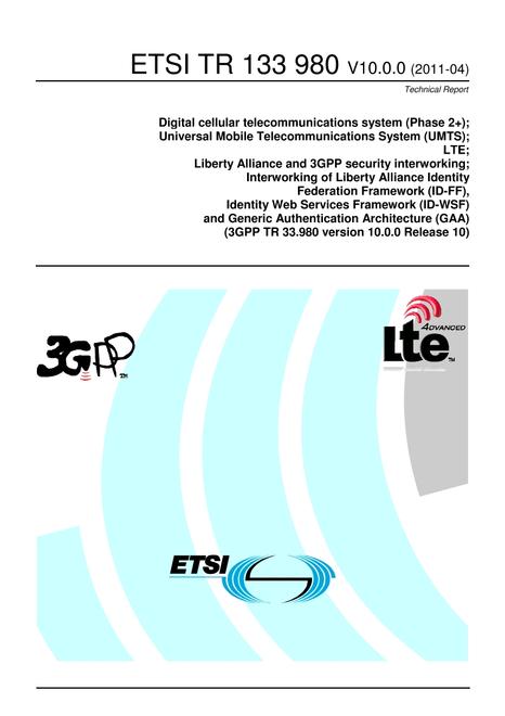 ETSI TR 133 980
