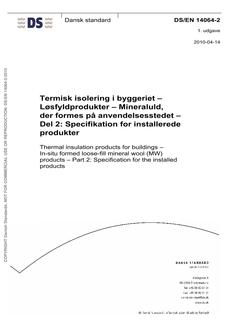DANSK DS/EN 14064-2