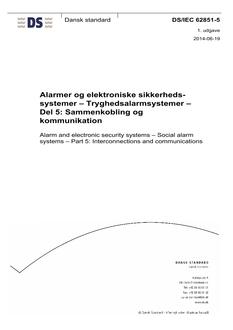 DANSK DS/IEC 62851-5