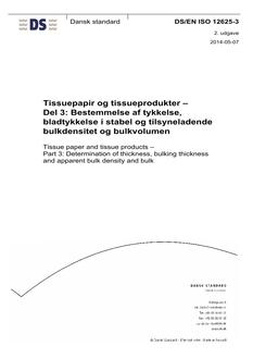 DANSK DS/EN ISO 12625-3