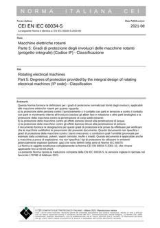CEI EN IEC 60034-5