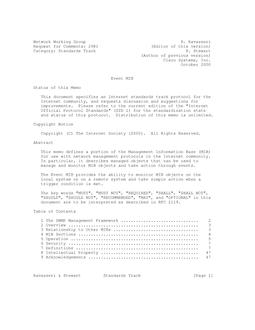 IETF RFC 2981