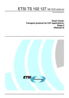 ETSI TS 102 127