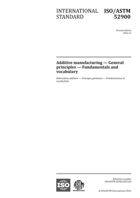 ISO/ASTM 52900:2021