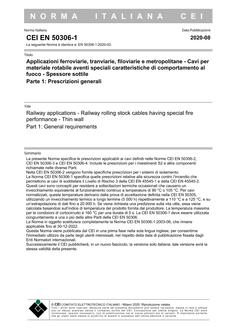 CEI EN 50306-1