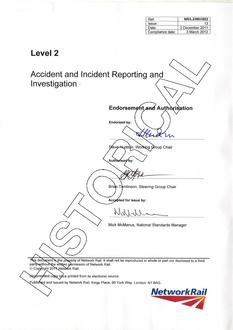 NR NR/L2/INV/002 ISSUE 13