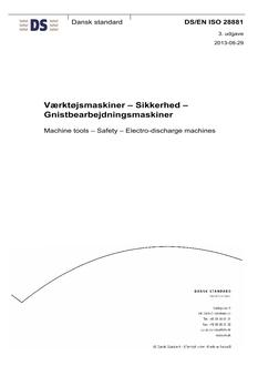 DANSK DS/EN ISO 28881