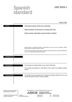 AENOR UNE 36324-1