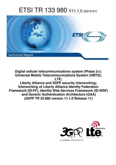 ETSI TR 133 980
