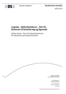 DANSK DS/ISO 8124-10