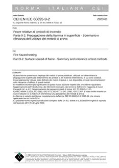 CEI EN IEC 60695-9-2