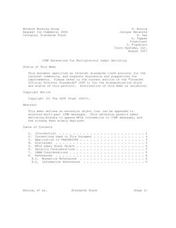 IETF RFC 4950