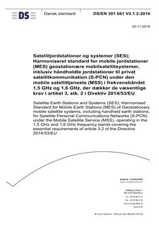 DANSK DS/EN 301 681 V2.1.2
