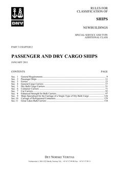 DNV DNV-RU-SHIPS PART 5 CHAPTER 2