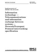 BS ISO/IEC TR 10172:1991