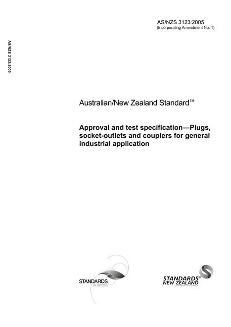 AS/NZS 3123:2005