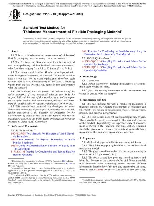 ASTM F2251-13(2018)