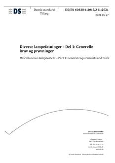 DANSK DS/EN 60838-1