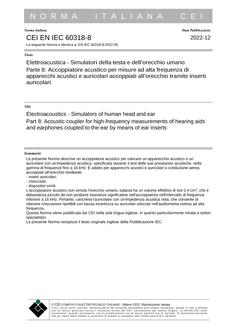 CEI EN IEC 60318-8