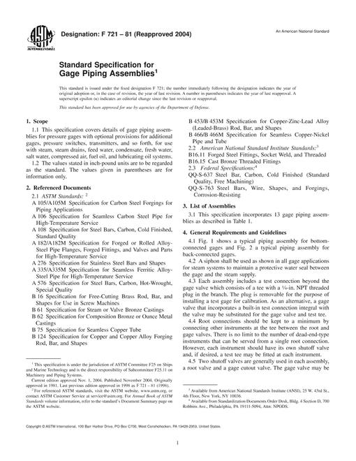 ASTM F721-81(2004)