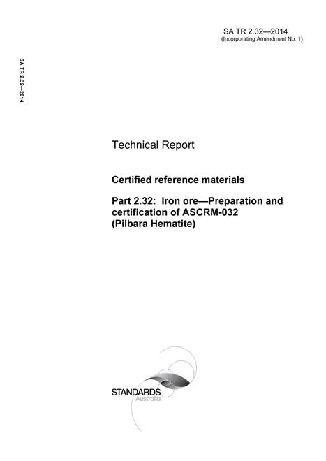 SA TR 2.32-2014