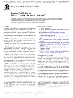 ASTM D2240-15(2021)