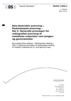 DANSK DS/EN 13068-3