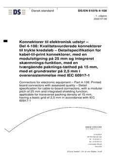 DANSK DS/EN 61076-4-108