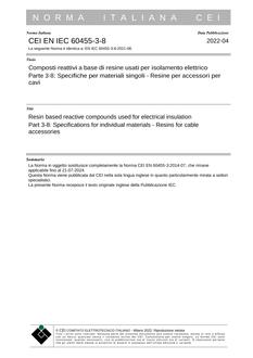 CEI EN IEC 60455-3-8