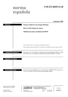 AENOR UNE-EN 60695-11-20