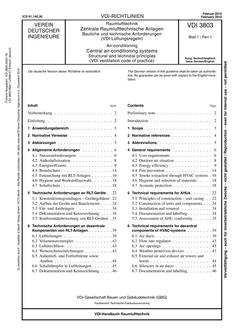 VDI VDI 3803 BLATT 1