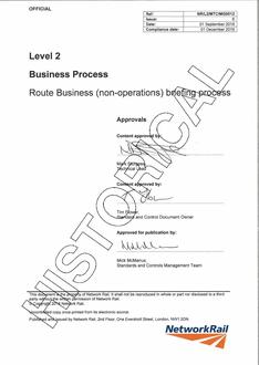 NR NR/L2/MTC/MG0012 ISSUE 6