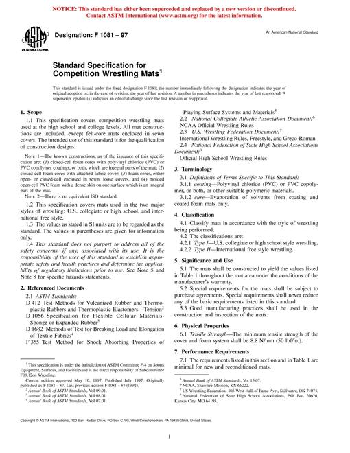 ASTM F1081-97