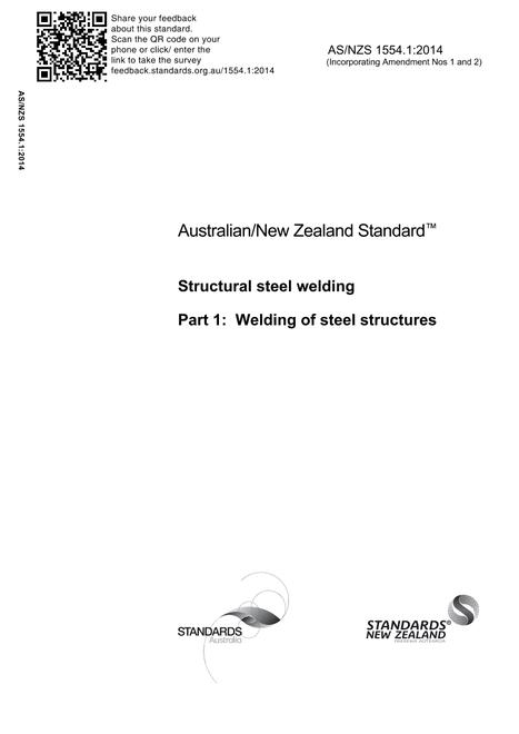 AS/NZS 1554.1:2014