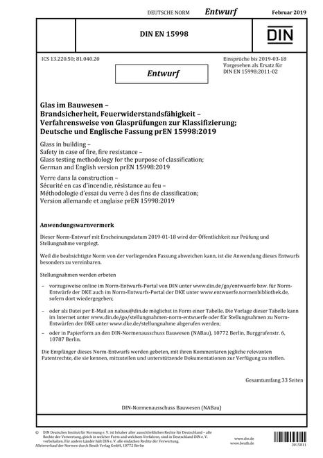 DIN EN 15998 - DRAFT