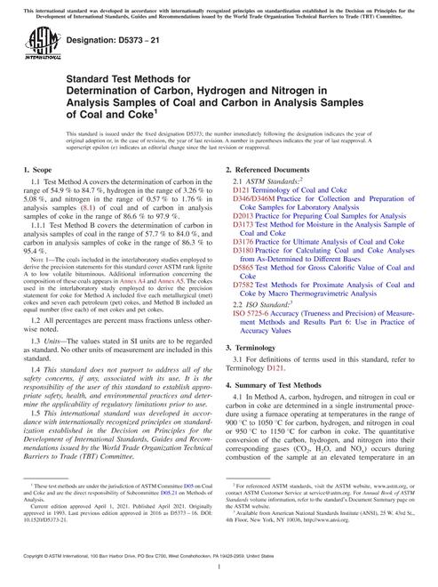 ASTM D5373-21