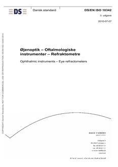 DANSK DS/EN ISO 10342