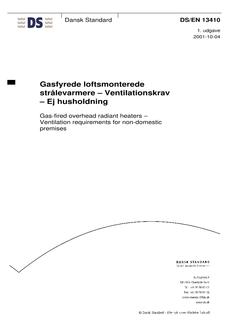 DANSK DS/EN 13410