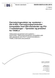 DANSK DS/EN 60870-6-503