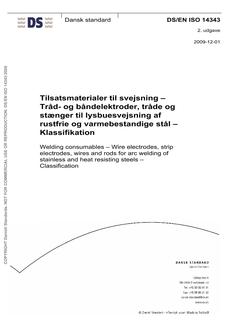 DANSK DS/EN ISO 14343