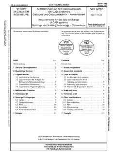 VDI VDI 6027 BLATT 1
