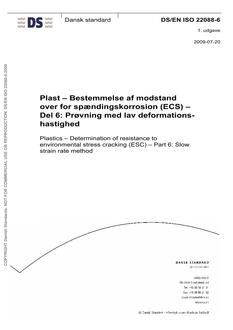 DANSK DS/EN ISO 22088-6