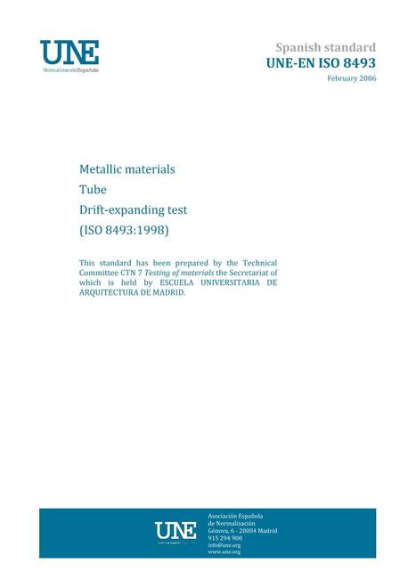 AENOR UNE-EN ISO 8493